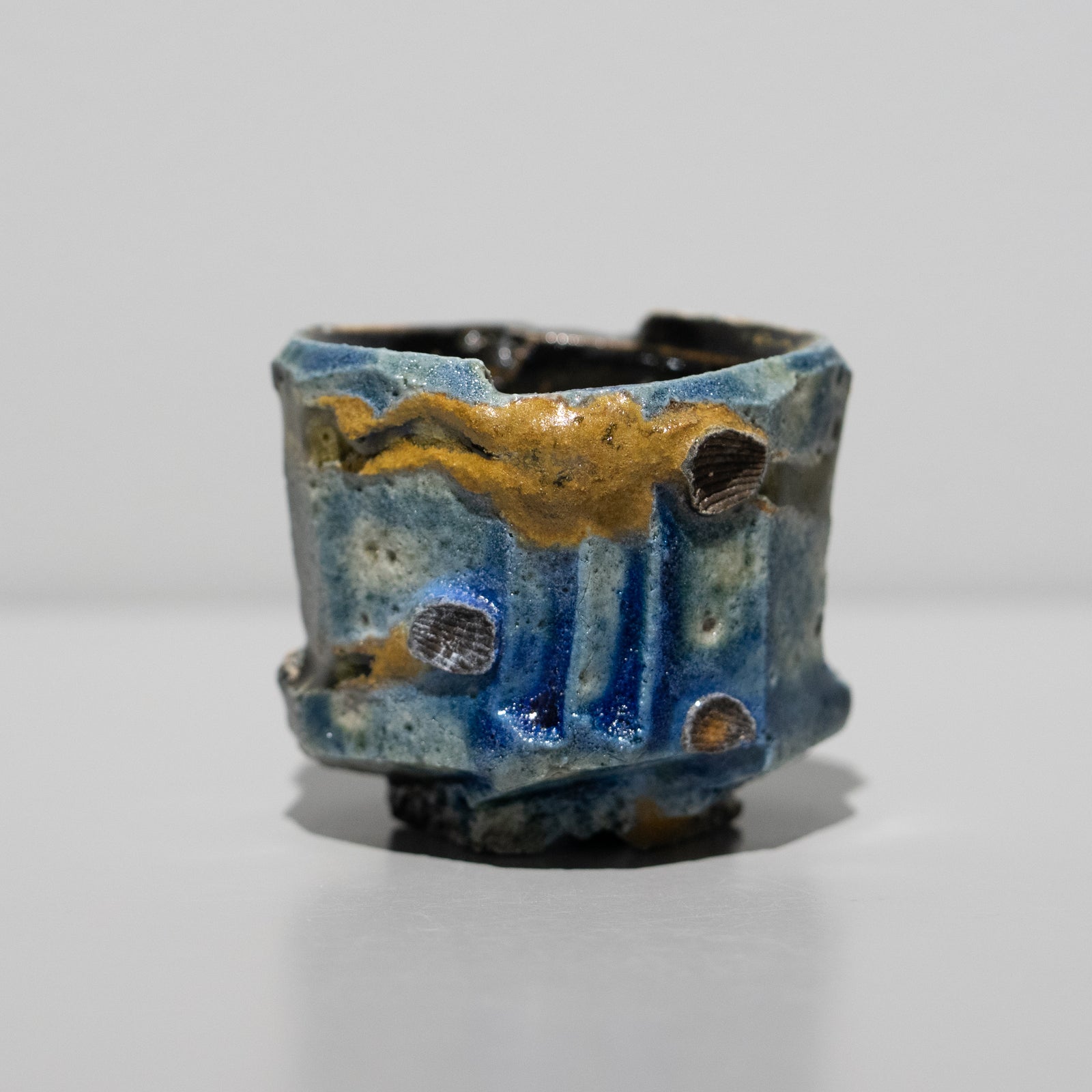馬場隆志 / 窯変蒼ぐい呑（一点物） – HULS GALLERY TOKYO | 現代工芸
