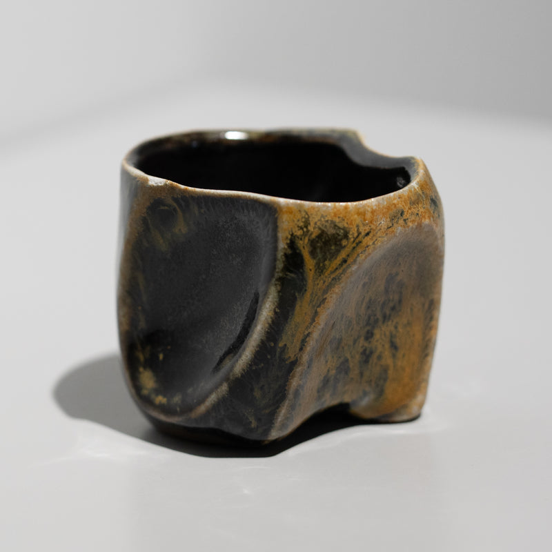 馬場隆志 / 黒ぐい呑（一点物）