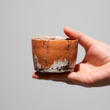 柳下季器 / 赤加賀ぐい呑（一点物）