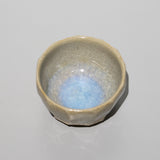 <tc>Hosai Matsubayashi / Sake Cup Geppaku Glaze (Silver Paint)</tc>