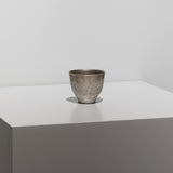 岩佐昌昭 / 銀彩茶杯 黒