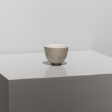 岩佐昌昭 / 銀彩茶杯 白