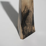 岩佐昌昭 / 銀彩墨流し花入（一点物）