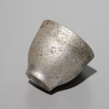 岩佐昌昭 / 銀彩茶杯 黒