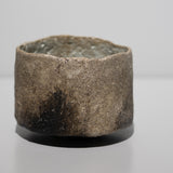 岩佐昌昭 / 銀彩墨流し茶盌（一点物）