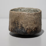 岩佐昌昭 / 銀彩墨流し茶盌（一点物）