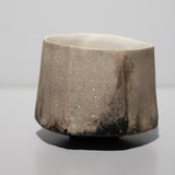 岩佐昌昭 / 銀彩墨流し茶盌（一点物）