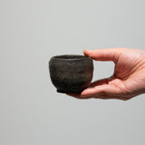 谷穹 / 信楽 盃 塗土（一点物）