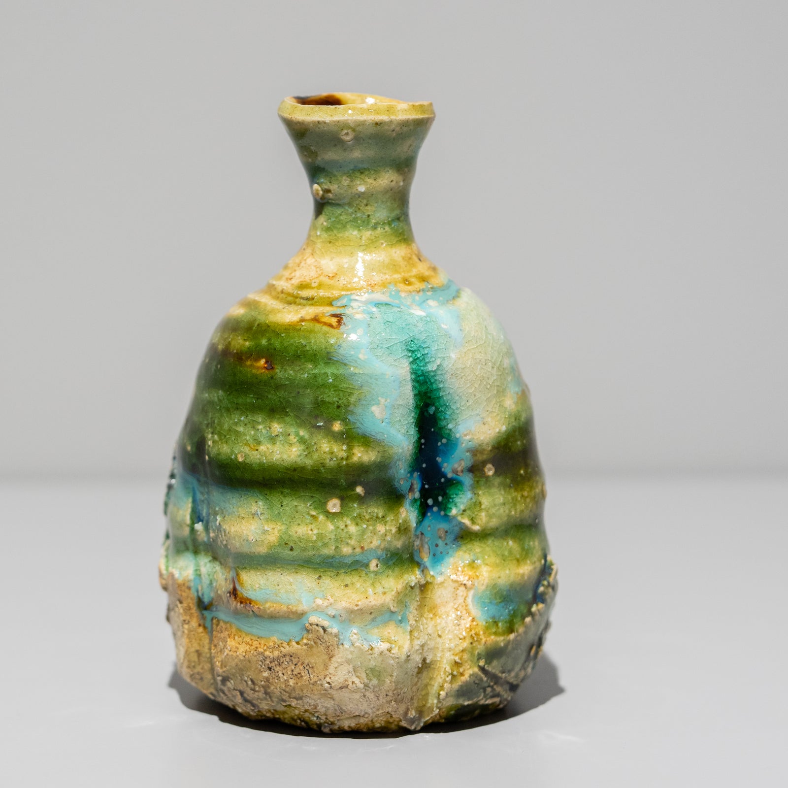 福島一紘 織部ぐい呑み 福島一紘 織部ぐい呑み 福島一紘 織部ぐい呑 [ Oribe Guinomi by