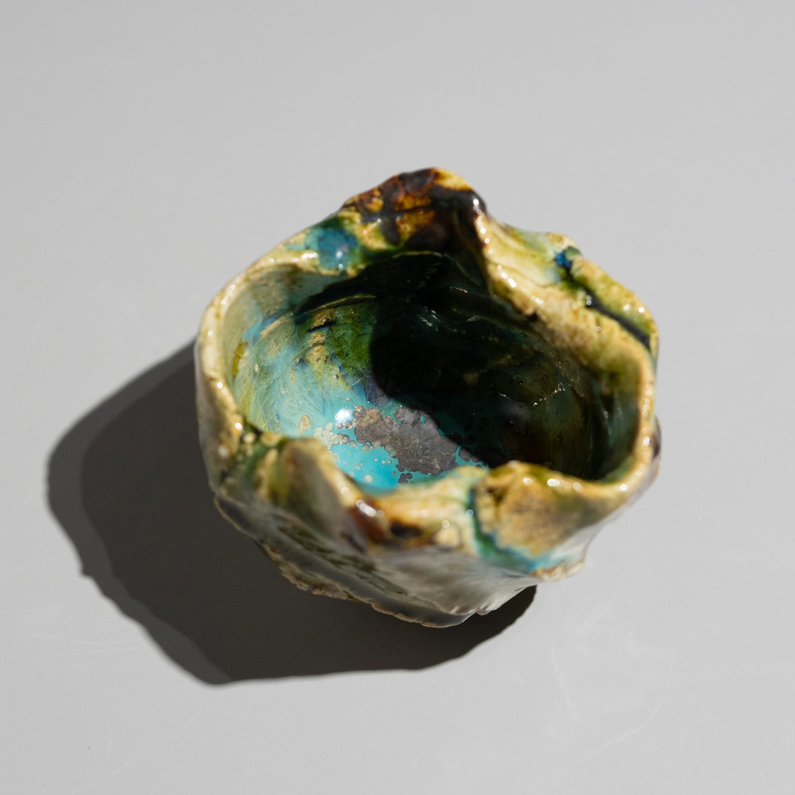福島一紘 織部ぐい呑み 福島一紘 / 織部ぐい呑（一点物） – HULS GALLERY TOKYO | 現代
