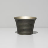 <tc>Takao Togashi / Shibuichi-nuri Sujime Sake Cup</tc>