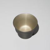 <tc>Takao Togashi / Shibuichi-nuri Sujime Sake Cup</tc>