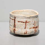 柳下季器 / 志野小服茶碗（一点物）