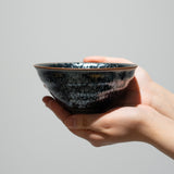 木村展之 / 鉄耀瑠璃光茶碗（一点物）