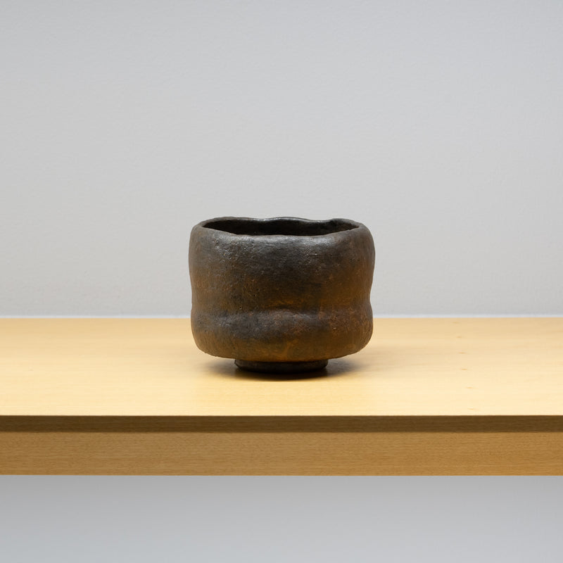 <tc>Hideki Yanashita / Imayaki Black Raku Tea Bowl</tc>