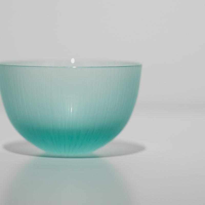 <tc>Takeyoshi Mitsui / silence sake cup (blue green)</tc>