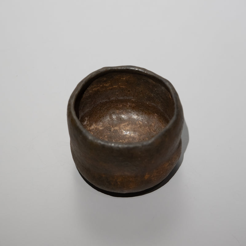 <tc>Hideki Yanashita / Imayaki Black Raku Tea Bowl</tc>