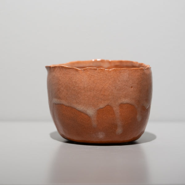 <tc>Hideki Yanashita / Red Raku Tea Bowl</tc>