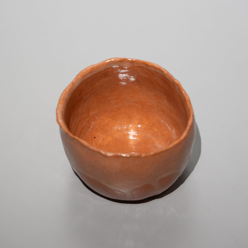 <tc>Hideki Yanashita / Red Raku Tea Bowl</tc>