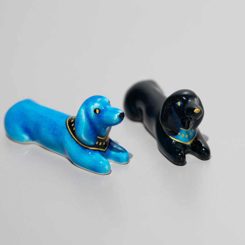 <tc>Mini Ornament / Dog (Blue)</tc>