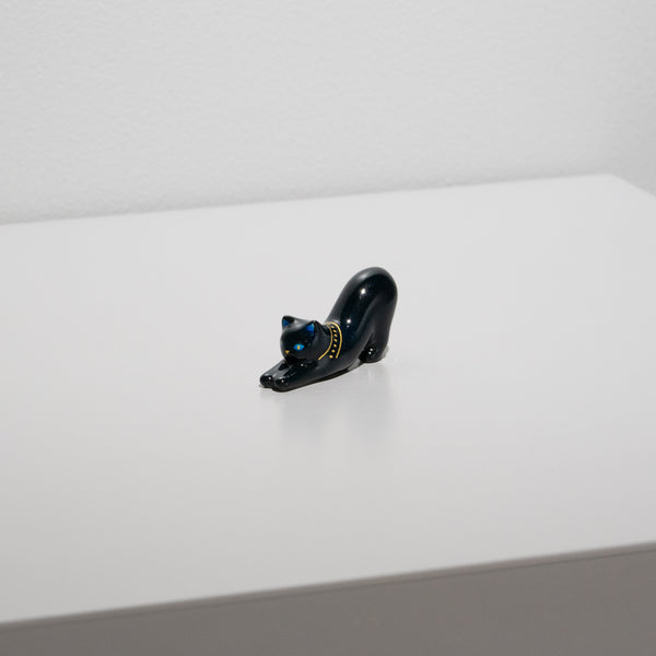 Mini Ornament Cat (Black) – HULS GALLERY TOKYO | 現代工芸ギャラリー