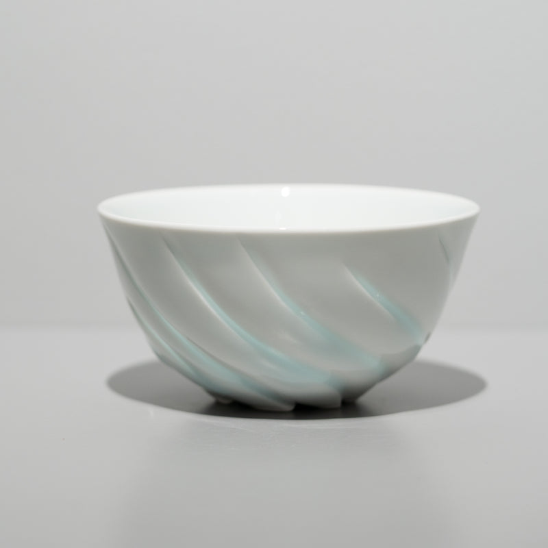 樽田裕史 / 光纏ウ 抹茶碗 逆捻り（一点物）