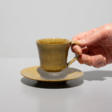 <tc>Taki Nakazato / Demitasse (Yellow Karatsu)</tc>