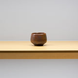 <tc>Takao Tahara / Iron Glaze Sake Cup</tc>