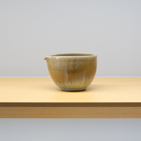 田原崇雄 / 流白釉片口（一点物） – HULS GALLERY TOKYO | 現代工芸