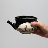 【酒器展】寺田鉄平 / 黒織部注器（一点物）