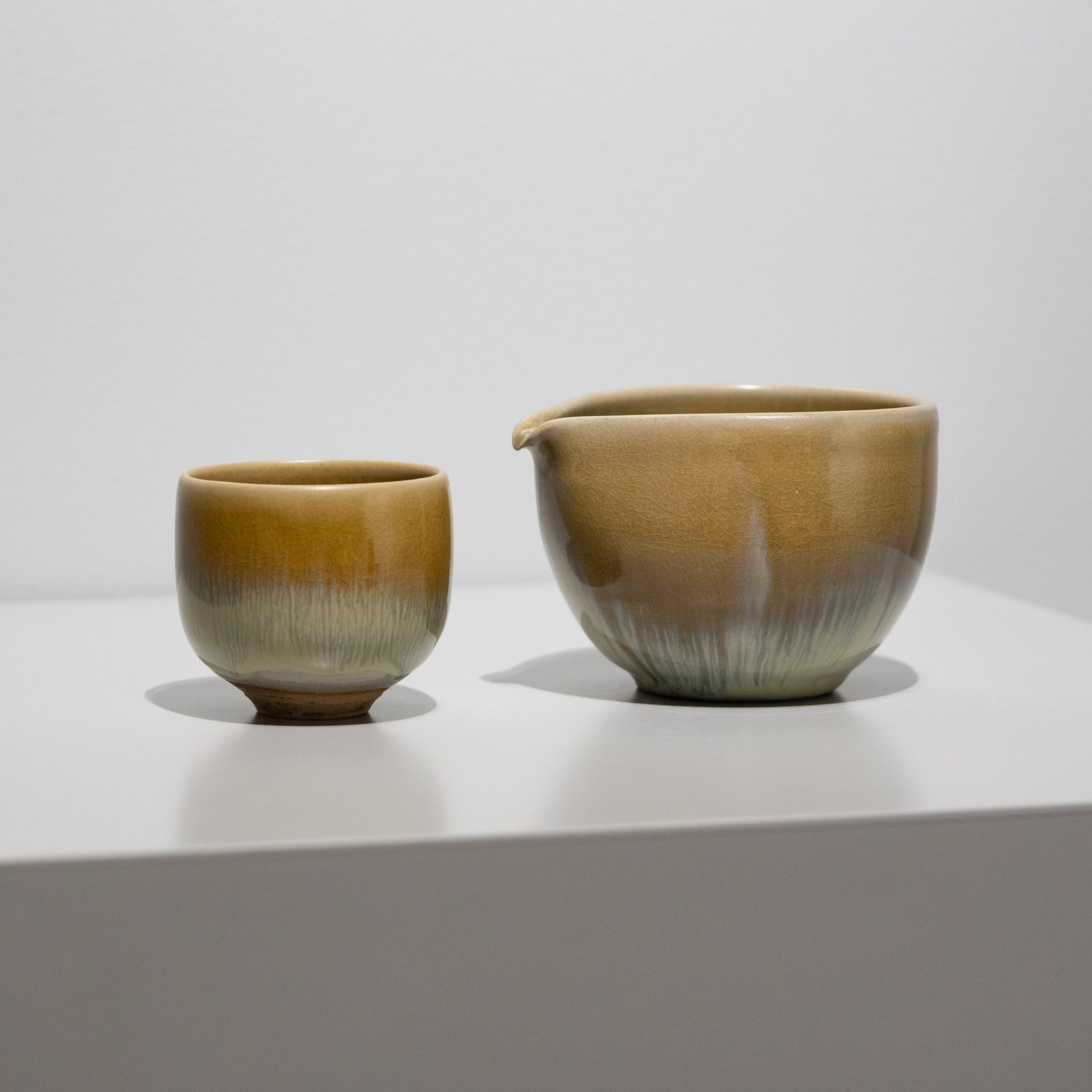 田原崇雄 / 流白釉片口（一点物） – HULS GALLERY TOKYO | 現代工芸