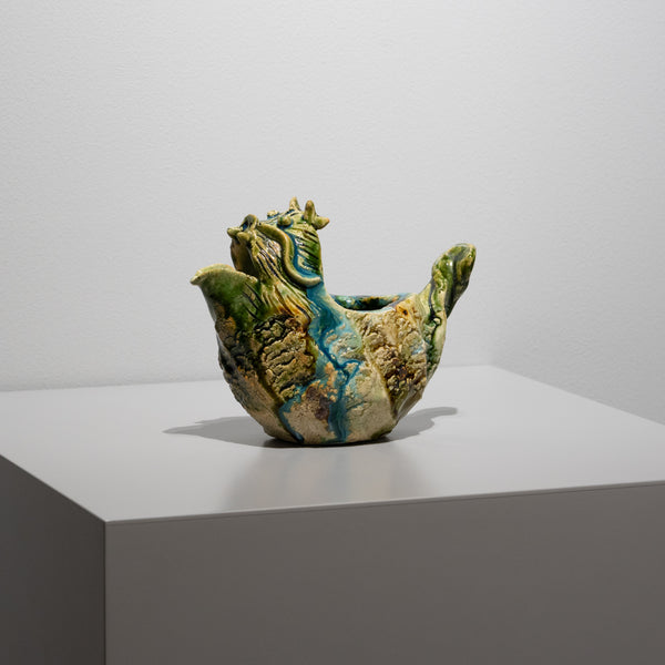 福島一紘 / 織部龍片口（一点物） – HULS GALLERY TOKYO | 現代工芸