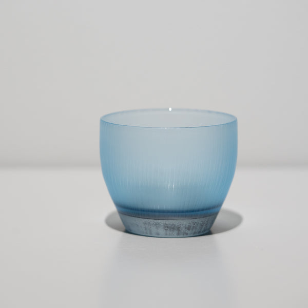 <tc>Takeyoshi Mitsui / silence glass - Round (blue × gray)</tc>