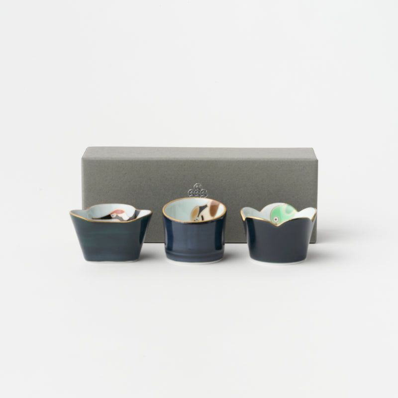 <tc>Small Container 3 pcs Set (Black)</tc>