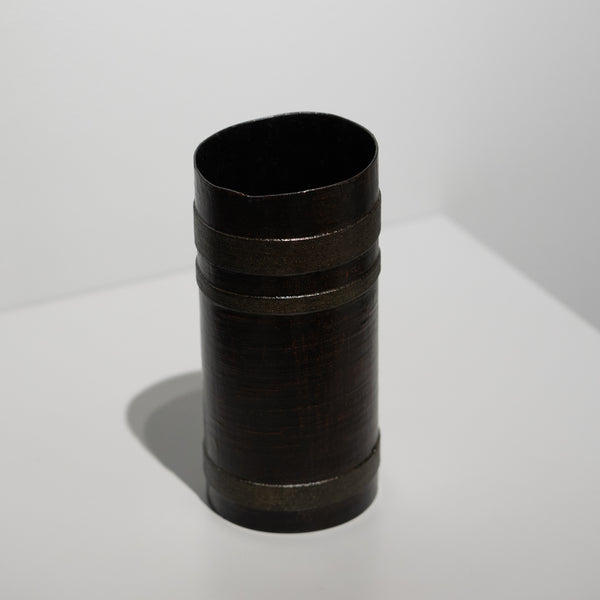 <tc>Takaho Shoji / Flower Vase Cherry Bark Brown</tc>