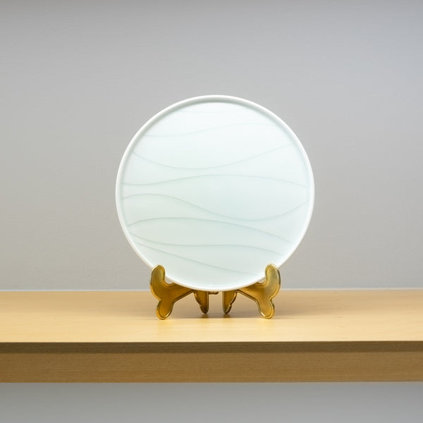 <tc>Hiroshi Taruta / Swayed 180mm Plate</tc>