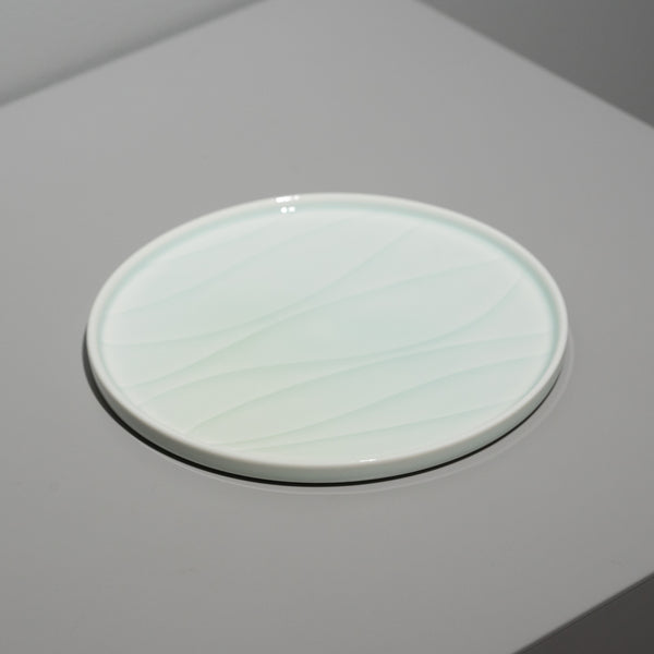 <tc>Hiroshi Taruta / Swayed 180mm Plate</tc>