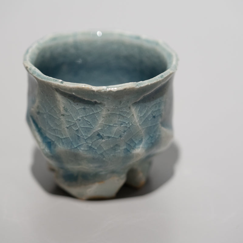 <tc>Susumu Notomi / Ao-Hagi Sake Cup (Light Blue)</tc>