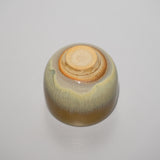 <tc>Takao Tahara / Greenish White Glaze Sake Cup</tc>