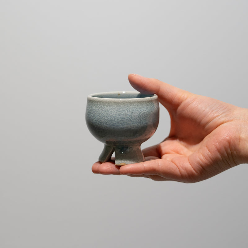 <tc>Susumu Notomi / Ao-Hagi Sake Cup (Light Blue)</tc>