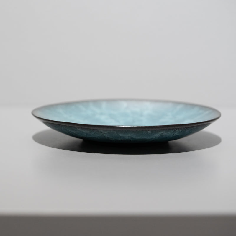 <tc>Takeshi Imaizumi / Jade Blue Celadon Plate</tc>