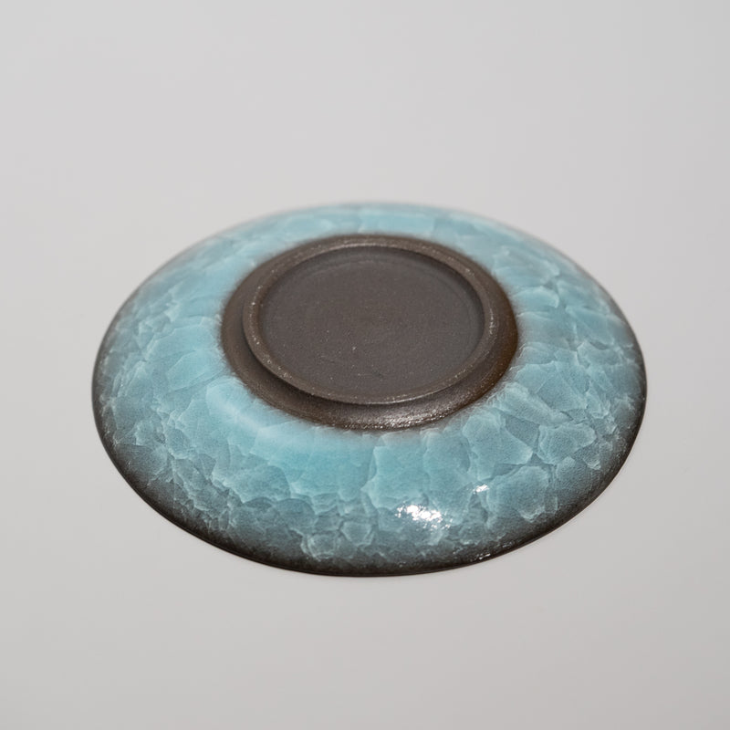 <tc>Takeshi Imaizumi / Jade Blue Celadon Plate</tc>