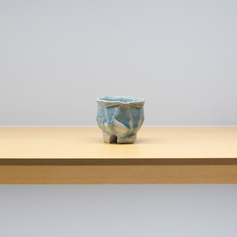 <tc>Susumu Notomi / Ao-Hagi Sake Cup (Light Blue)</tc>