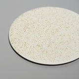 Flat Plate Φ15cm -Nashiji White-