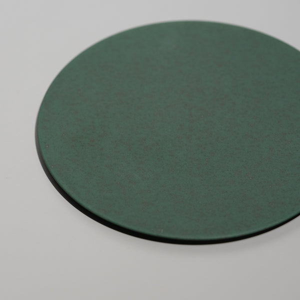 Flat Plate Φ15cm -Nashiji Green-