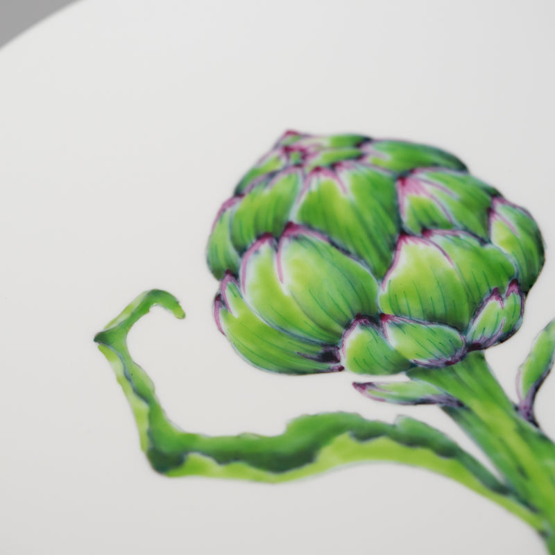 Restaurant MAISON（Paris）-Artichoke ⌀23.5cm Plate-