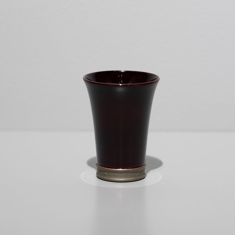 <tc>Takao Togashi / Piano Black Small Sake Cup</tc>