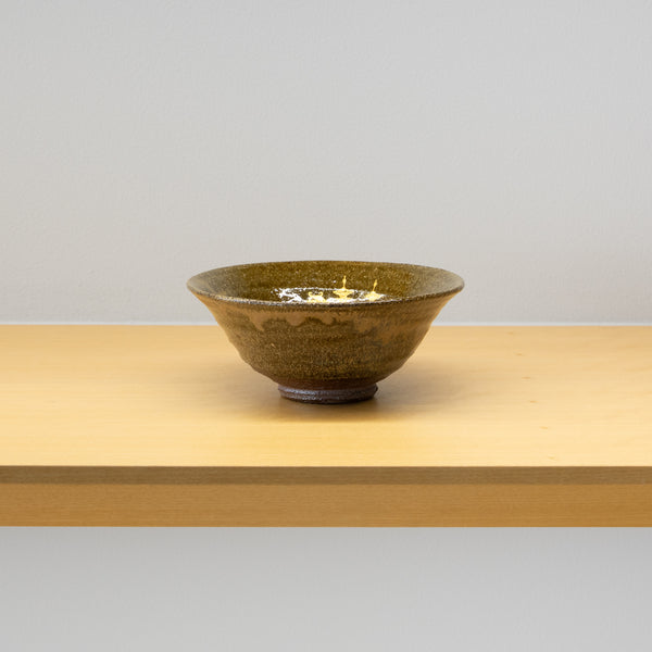 尾西宏紀 / 薬師寺東塔基壇土 金彩薬師寺景茶盌（一点物）