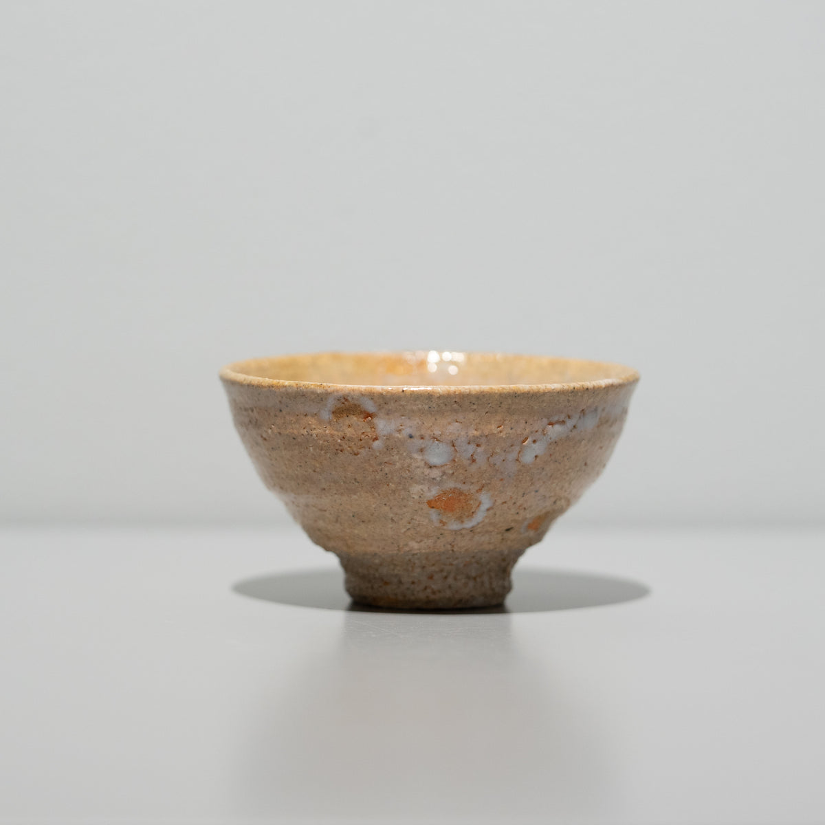 ★茶道具/萩焼！萩 茶碗！桃李窯『吉野桃李(徹郎)』造！共箱/栞付！★ ☆茶道具/萩焼！萩 茶碗！桃李窯『吉野桃李(徹郎)』造！共箱/栞付！