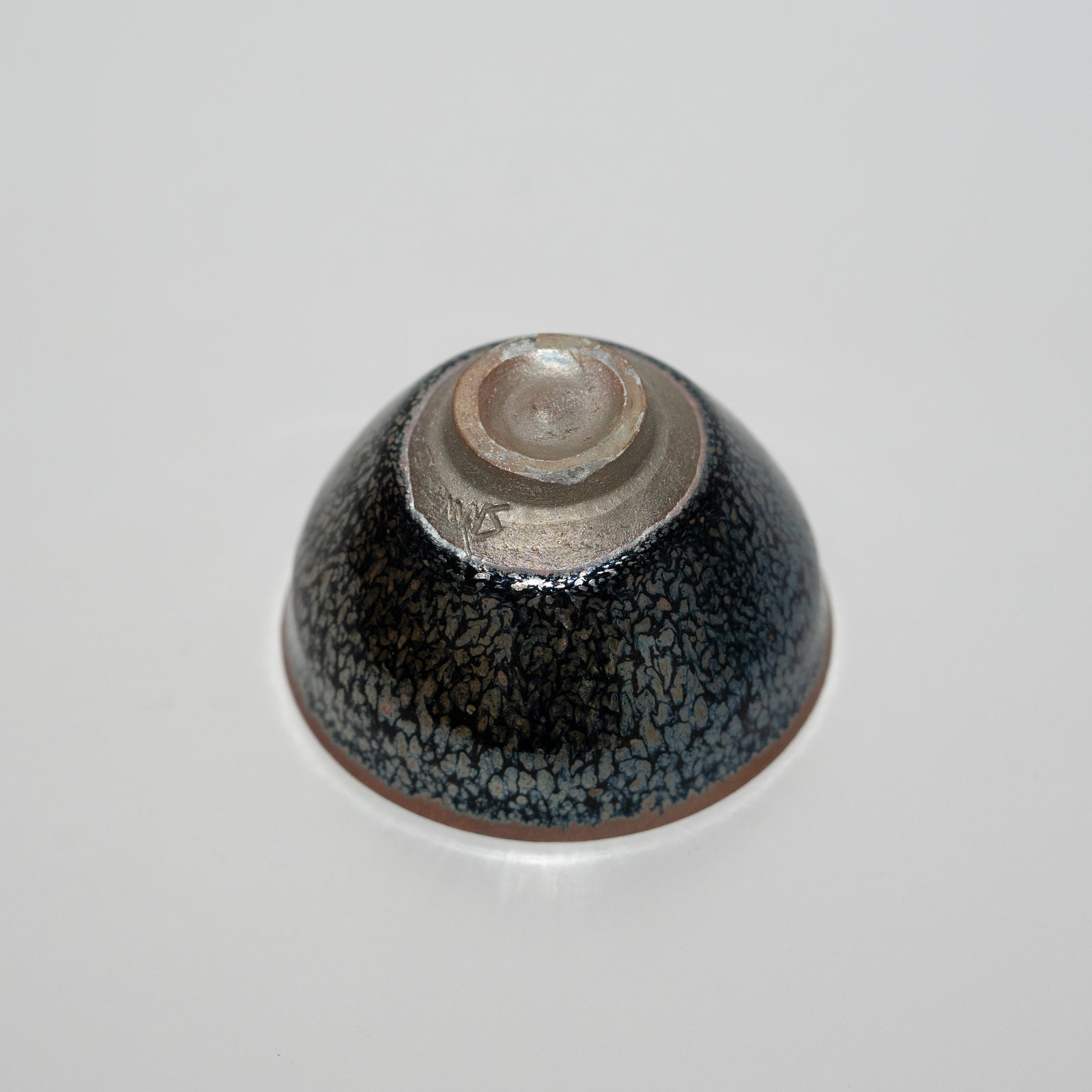 特別価格。京都人気作家木村展之瑠璃青磁ぐい呑み。共箱付き